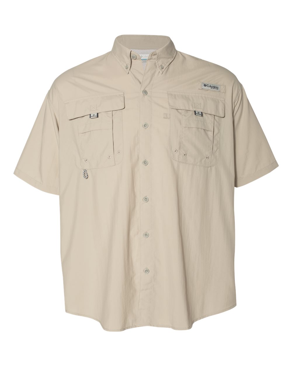 Men's PFG Bahama II Short Sleeve Shirt - Fossil