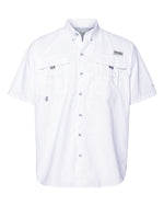 Men's PFG Bahama II Short Sleeve Shirt - White