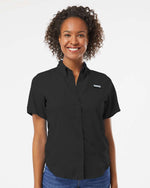 Women's PFG Tamiami II Short Sleeve Shirt - Black