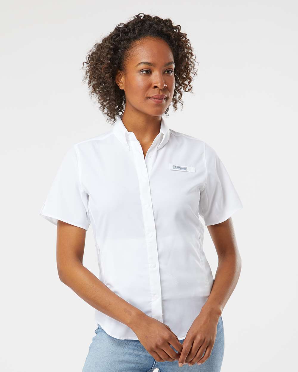 Women's PFG Tamiami II Short Sleeve Shirt - White