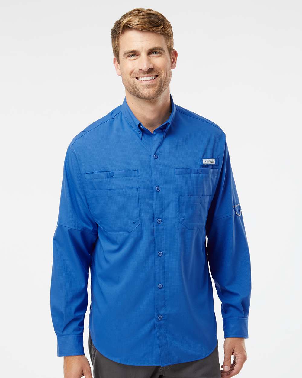 Men's PFG Tamiami II Shirt - Vivid Blue
