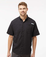 Men's PFG Tamiami II Short Sleeve Shirt - Black