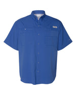 Men's PFG Tamiami II Short Sleeve Shirt - Vivid Blue
