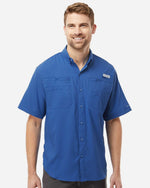 Men's PFG Tamiami II Short Sleeve Shirt - Vivid Blue