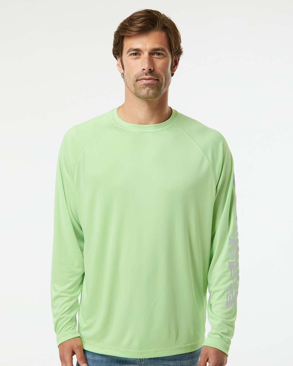 Men's PFG Terminal Tackle Long Sleeve T-Shirt - Key West/ Cool Grey