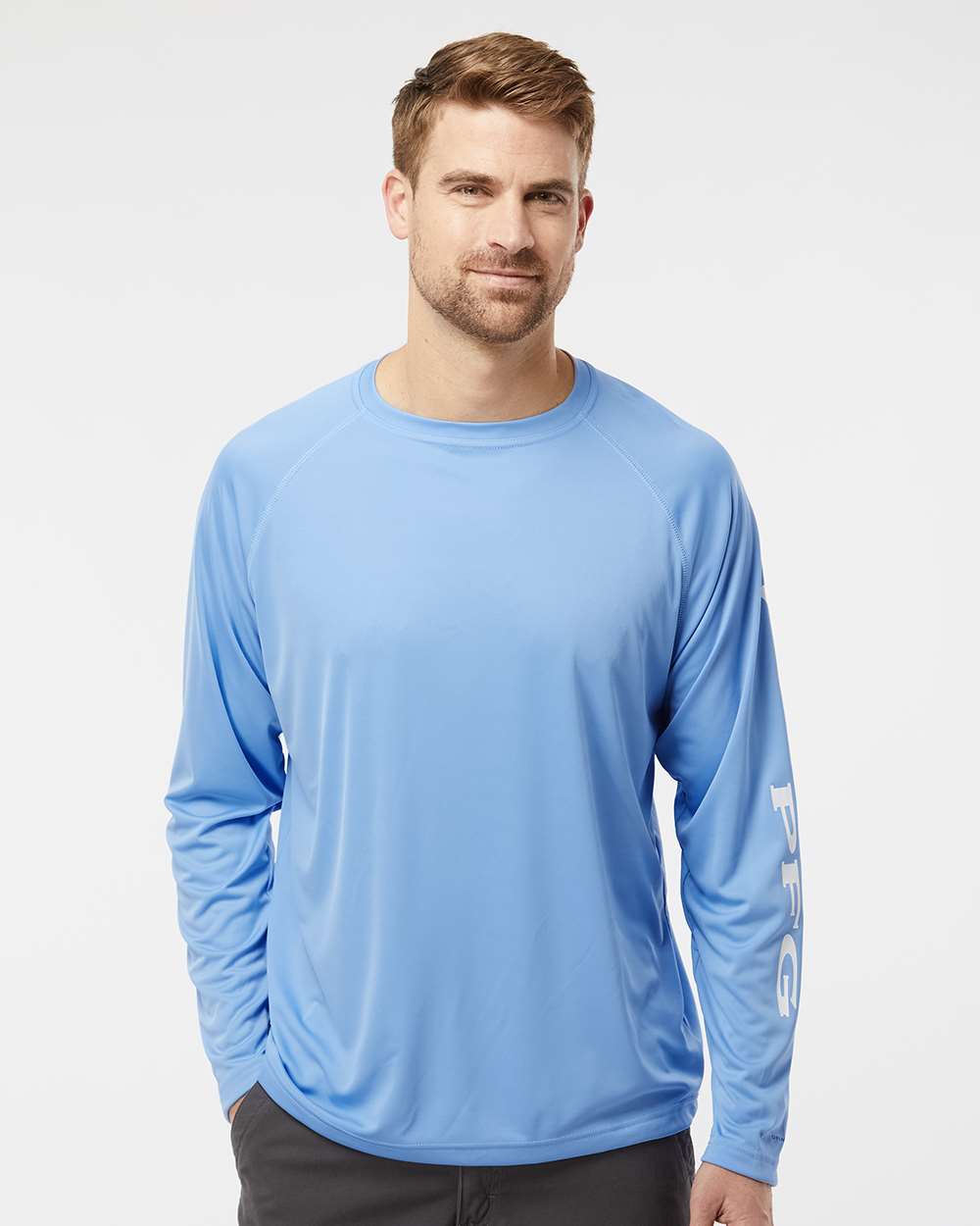 Men's PFG Terminal Tackle Long Sleeve T-Shirt - White Cap/ White