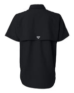 Women's PFG Bahama Short Sleeve Shirt - Black