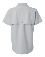 Women's PFG Bahama Short Sleeve Shirt - Cool Grey