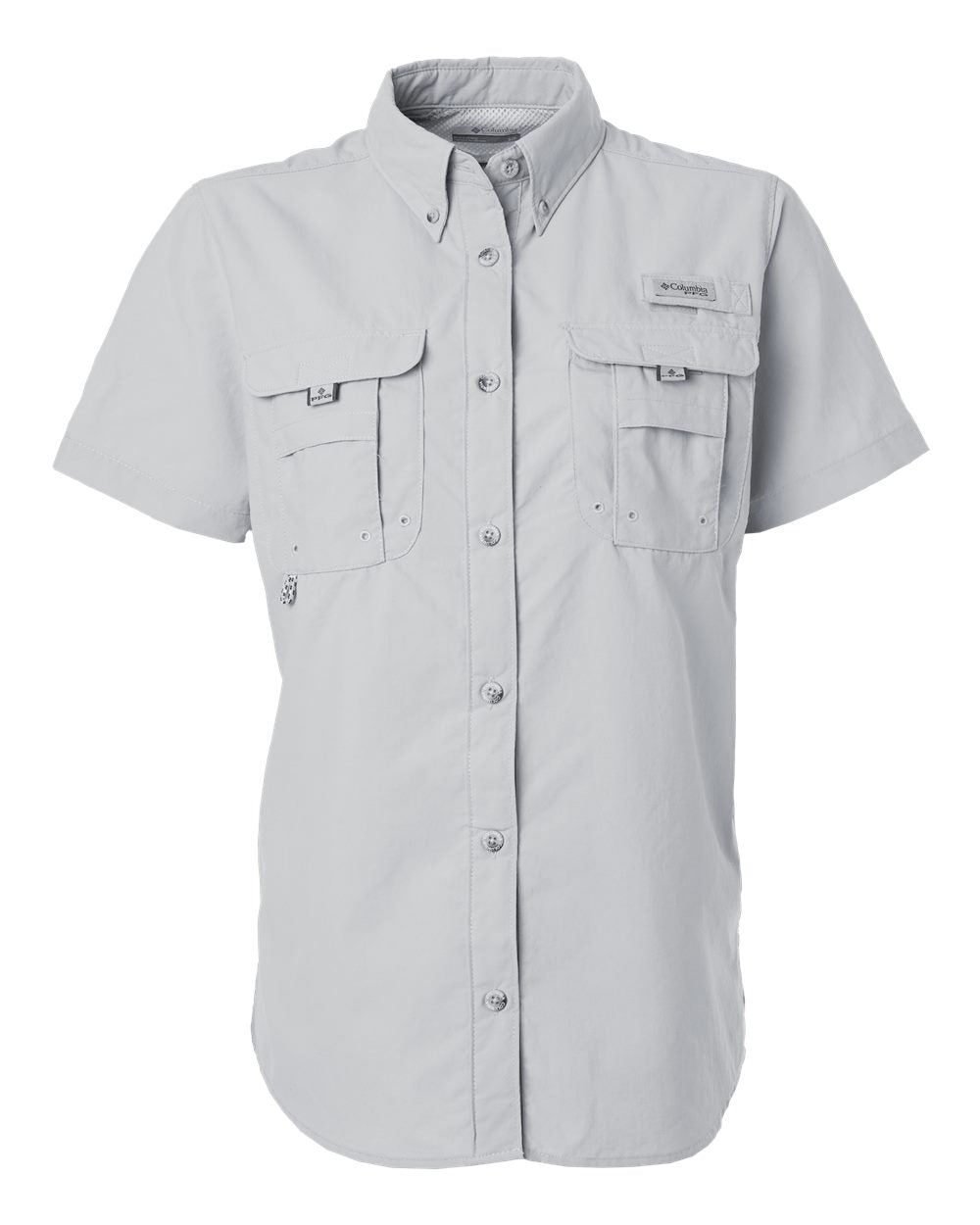 Women's PFG Bahama Short Sleeve Shirt - Cool Grey