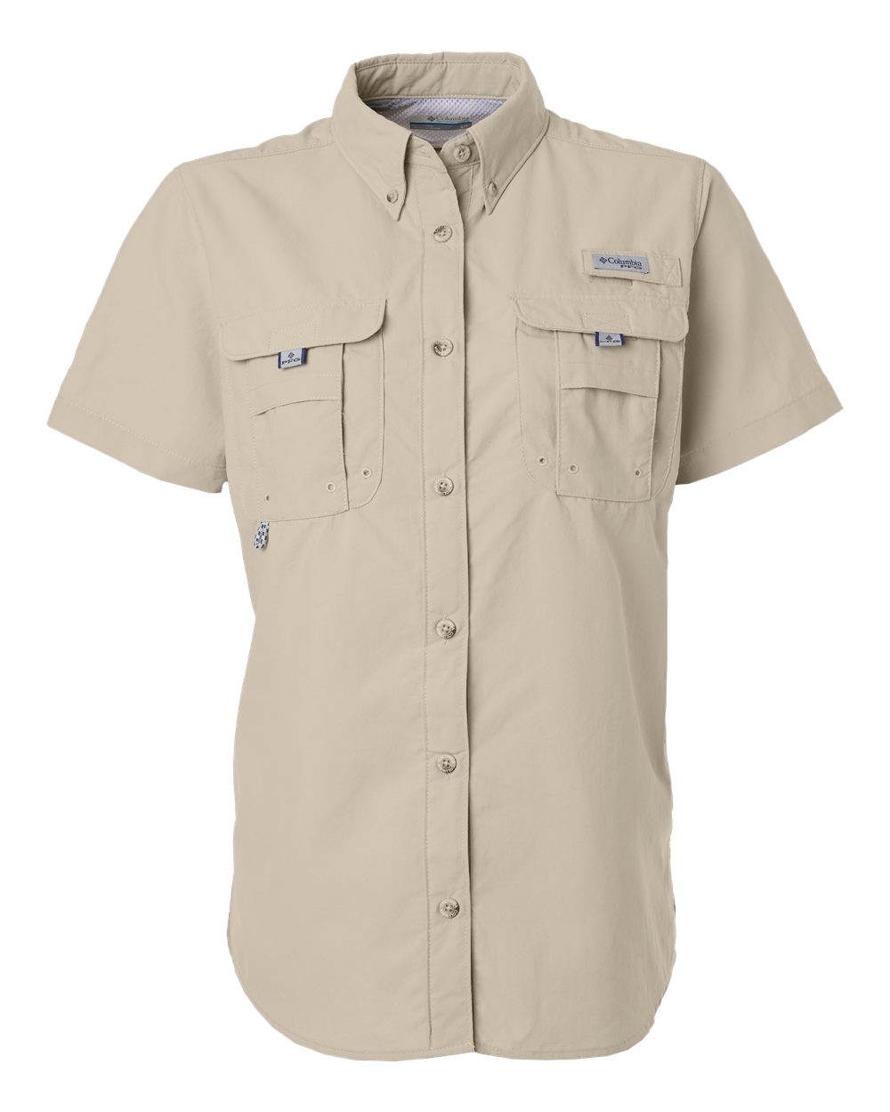 Women's PFG Bahama Short Sleeve Shirt - Fossil