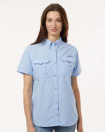Women's PFG Bahama Short Sleeve Shirt - Sail