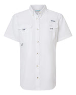 Women's PFG Bahama Short Sleeve Shirt - White