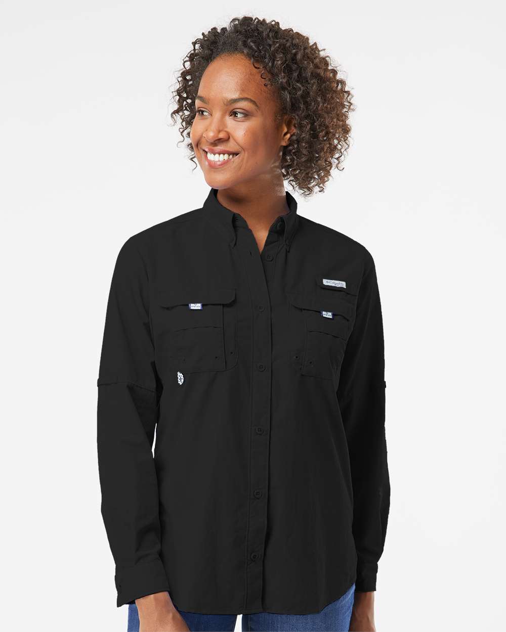 Women's PFG Bahama Shirt - Black