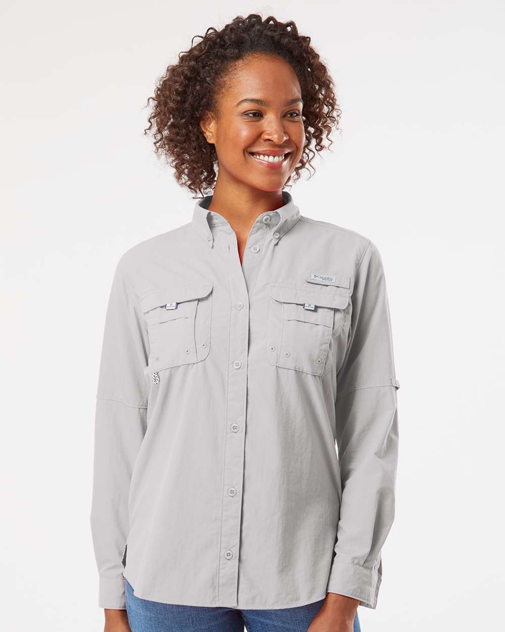 Women's PFG Bahama Shirt - Cool Grey
