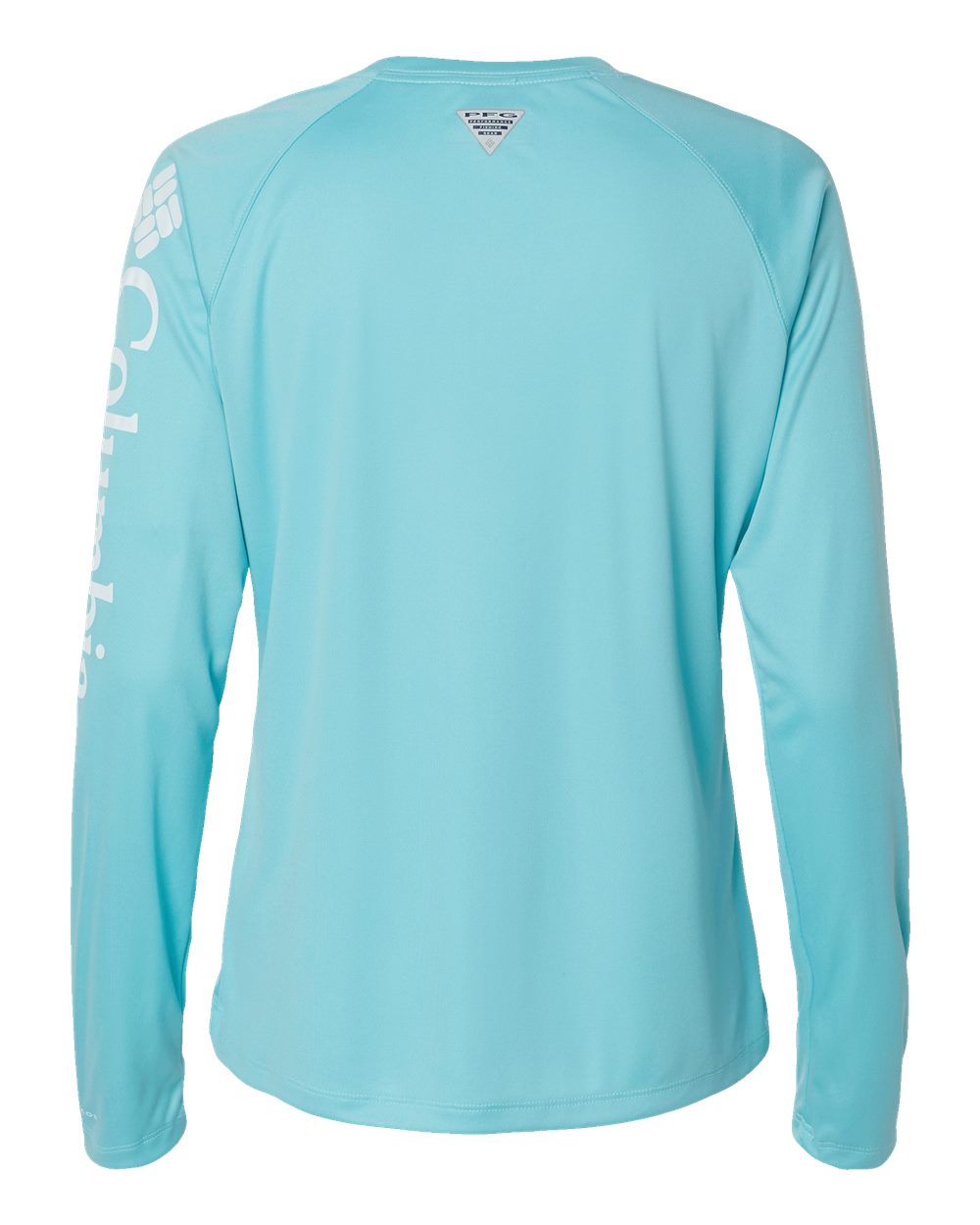 Women's PFG Tidal Tee II Long Sleeve - Clear Blue/ White