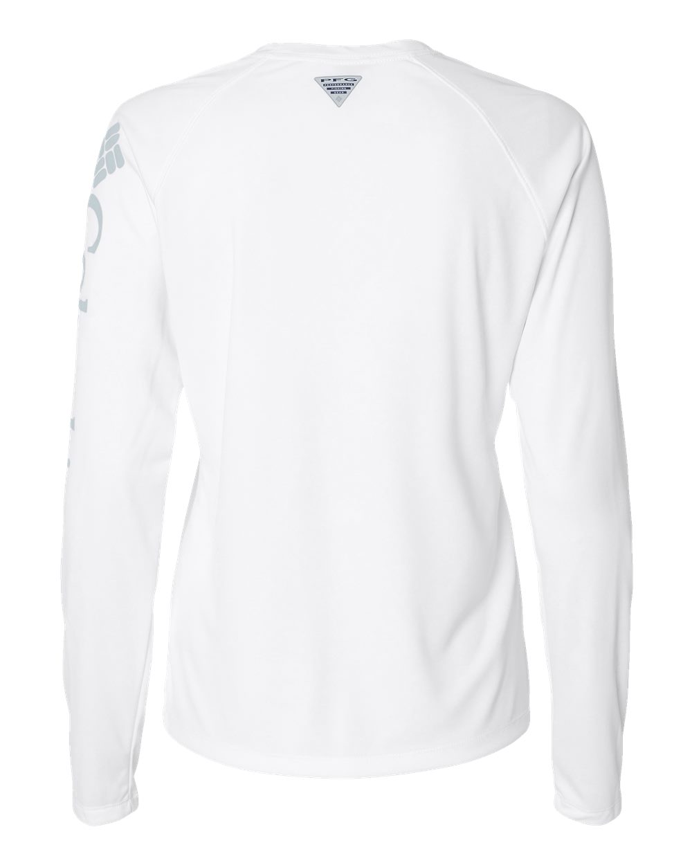 Women's PFG Tidal Tee II Long Sleeve - White/ Cirrus Grey