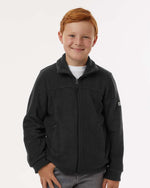 Youth Steens Mountain II Fleece Full-Zip Jacket - Black