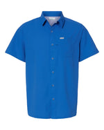 Men's PFG Slack Tide Camp Shirt - Vivid Blue