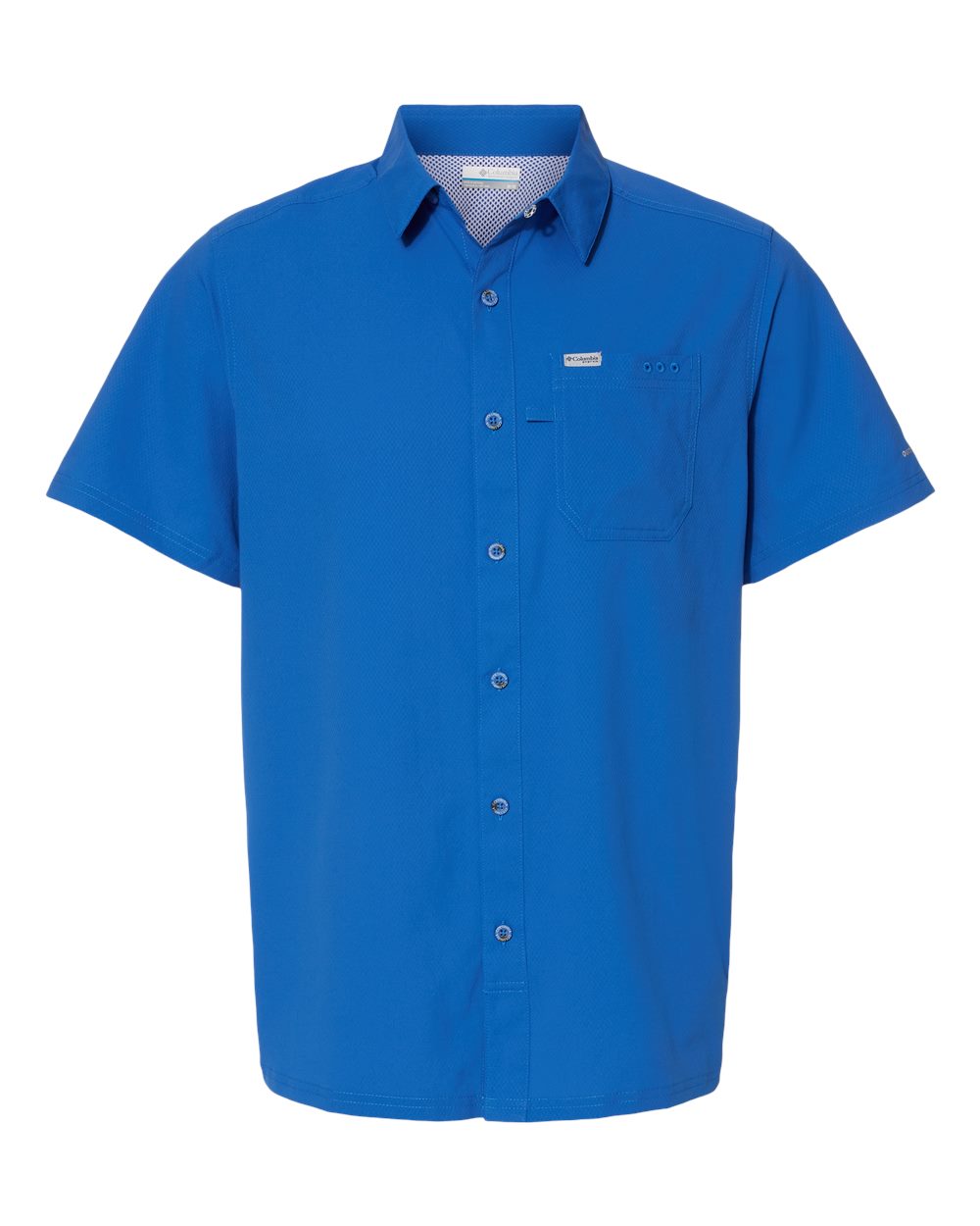 Men's PFG Slack Tide Camp Shirt - Vivid Blue