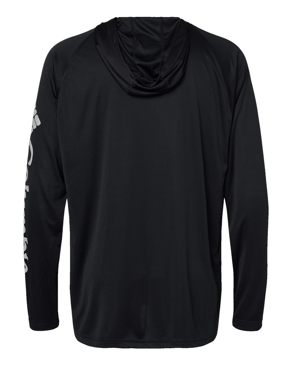 Men's PFG Terminal Tackle Hooded Long Sleeve T-Shirt - Black/ Cool Grey
