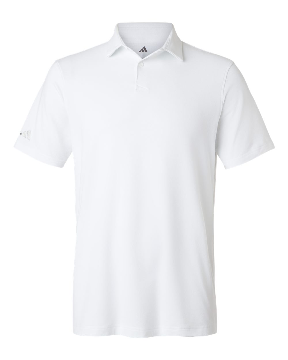 Men's Blended Polo - Solid White