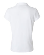 Women's Blended Polo - Solid White