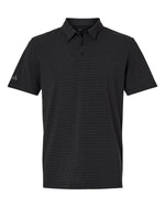 Men's Blended Printed Polo - Black