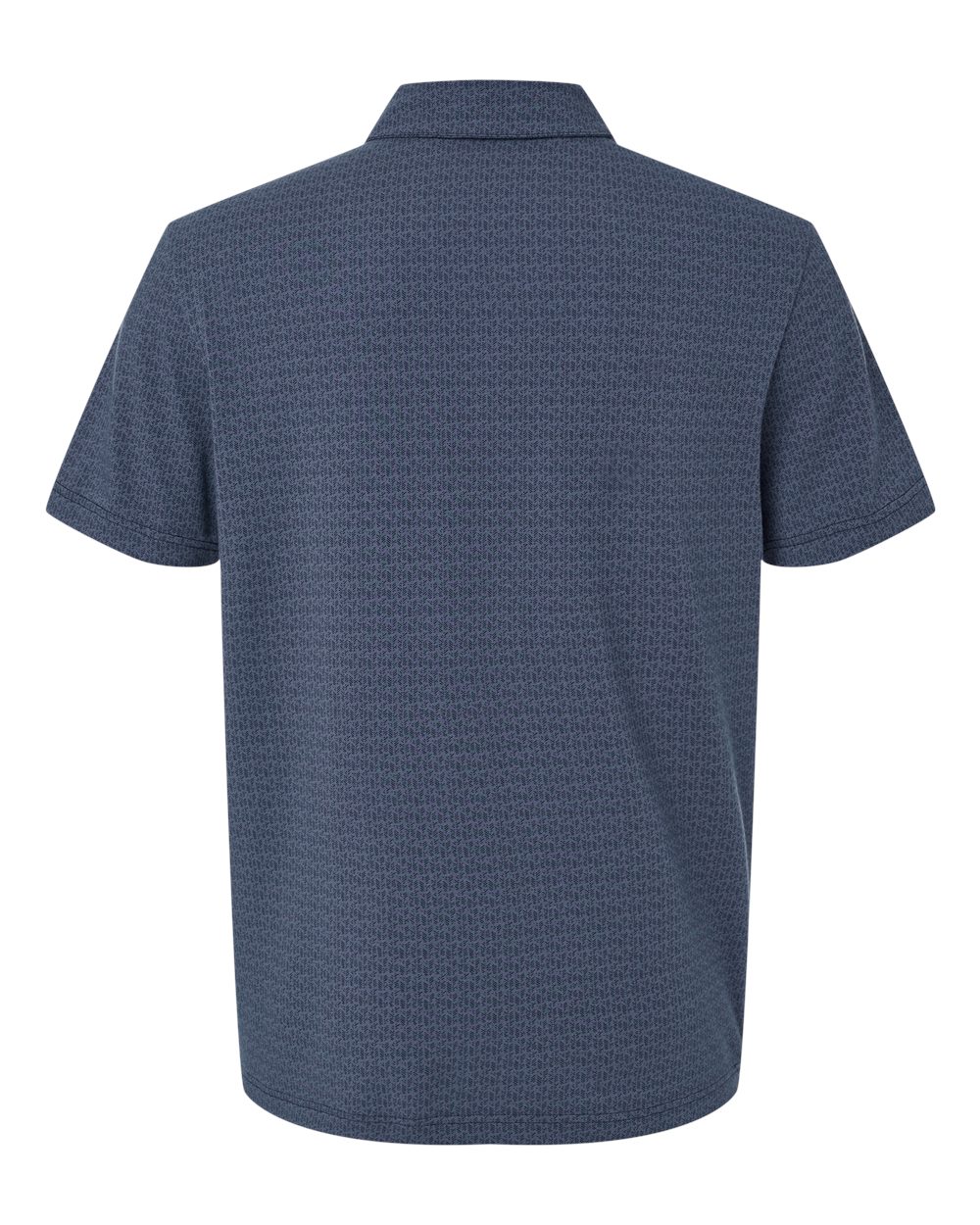 Men's Blended Printed Polo - Preloved Ink