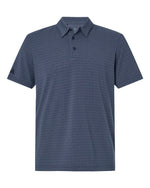 Men's Blended Printed Polo - Preloved Ink