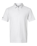 Men's Blended Printed Polo - White