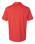 Men's Textured Stripe Polo - Bright Red