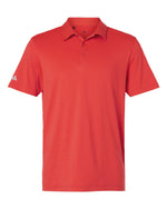 Men's Textured Stripe Polo - Bright Red