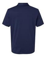 Men's Textured Stripe Polo - Dark Blue