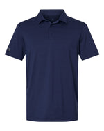 Men's Textured Stripe Polo - Dark Blue