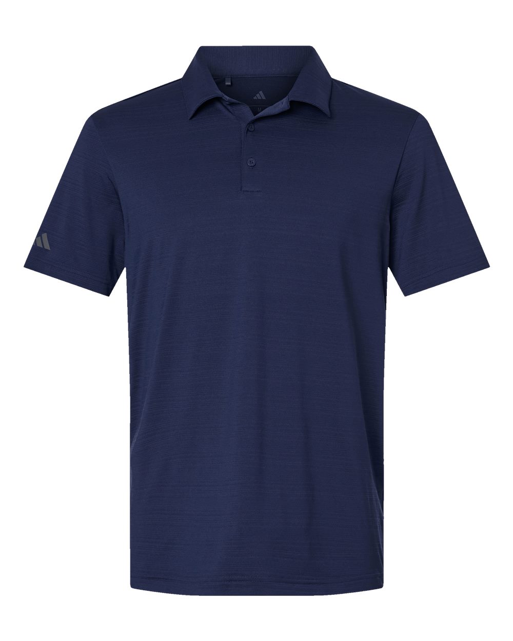 Men's Textured Stripe Polo - Dark Blue