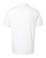 Men's Textured Stripe Polo - White