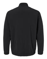 Men's Stretch Woven Half-Zip Pullover - Black