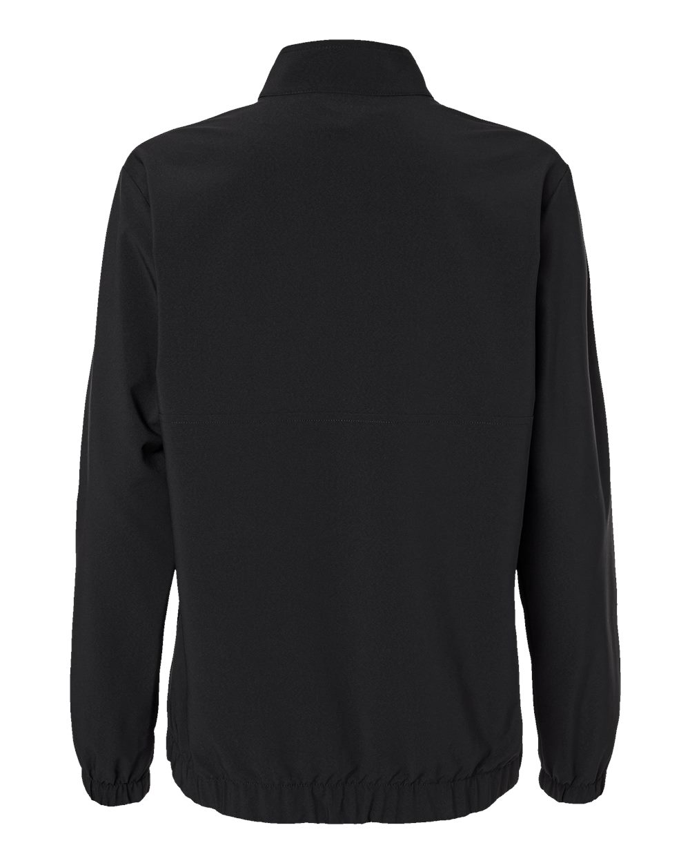Women's Stretch Woven Half-Zip Pullover - Black