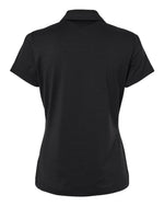 Women's Textured Stripe Polo - Black