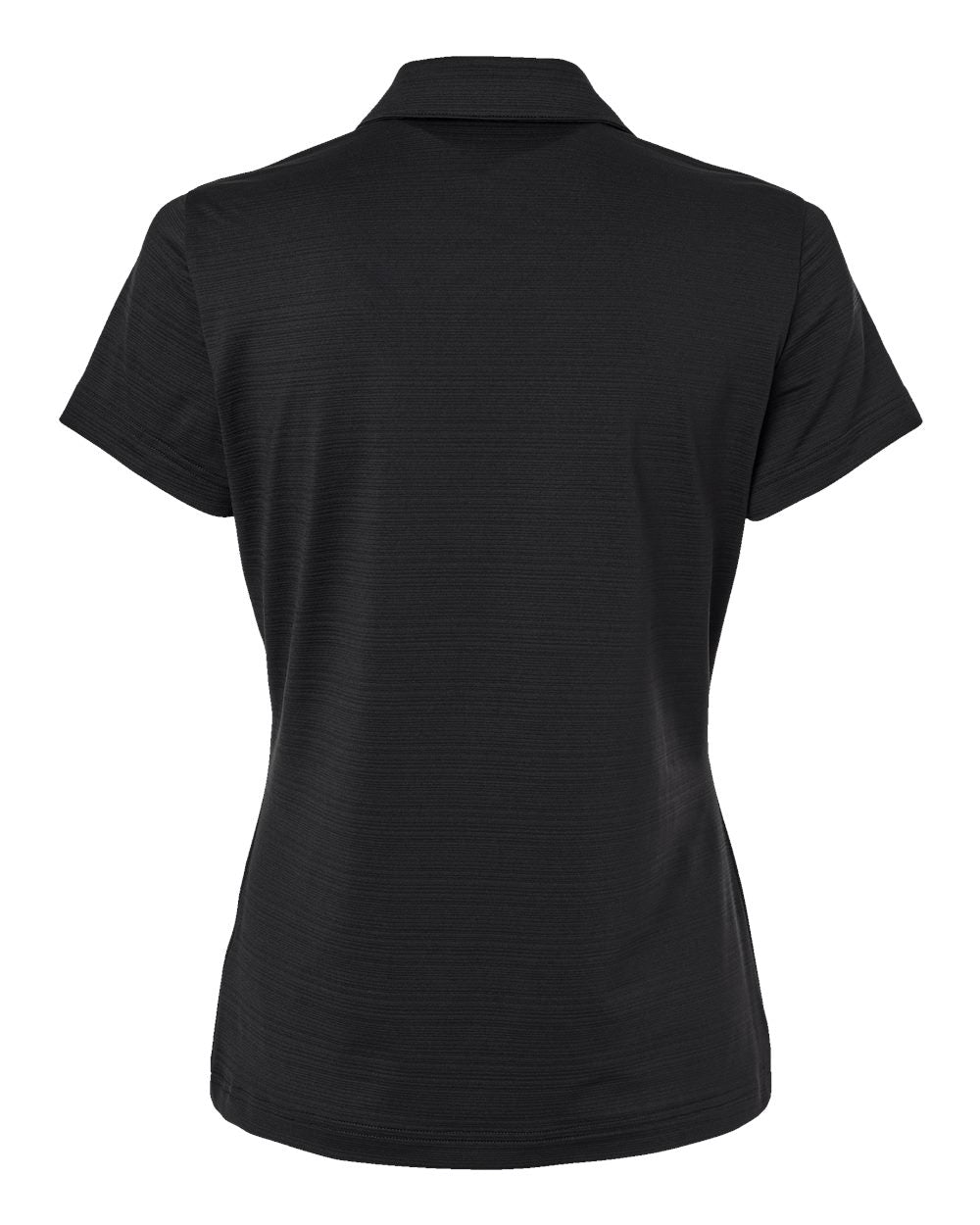 Women's Textured Stripe Polo - Black