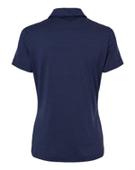 Women's Textured Stripe Polo - Dark Blue