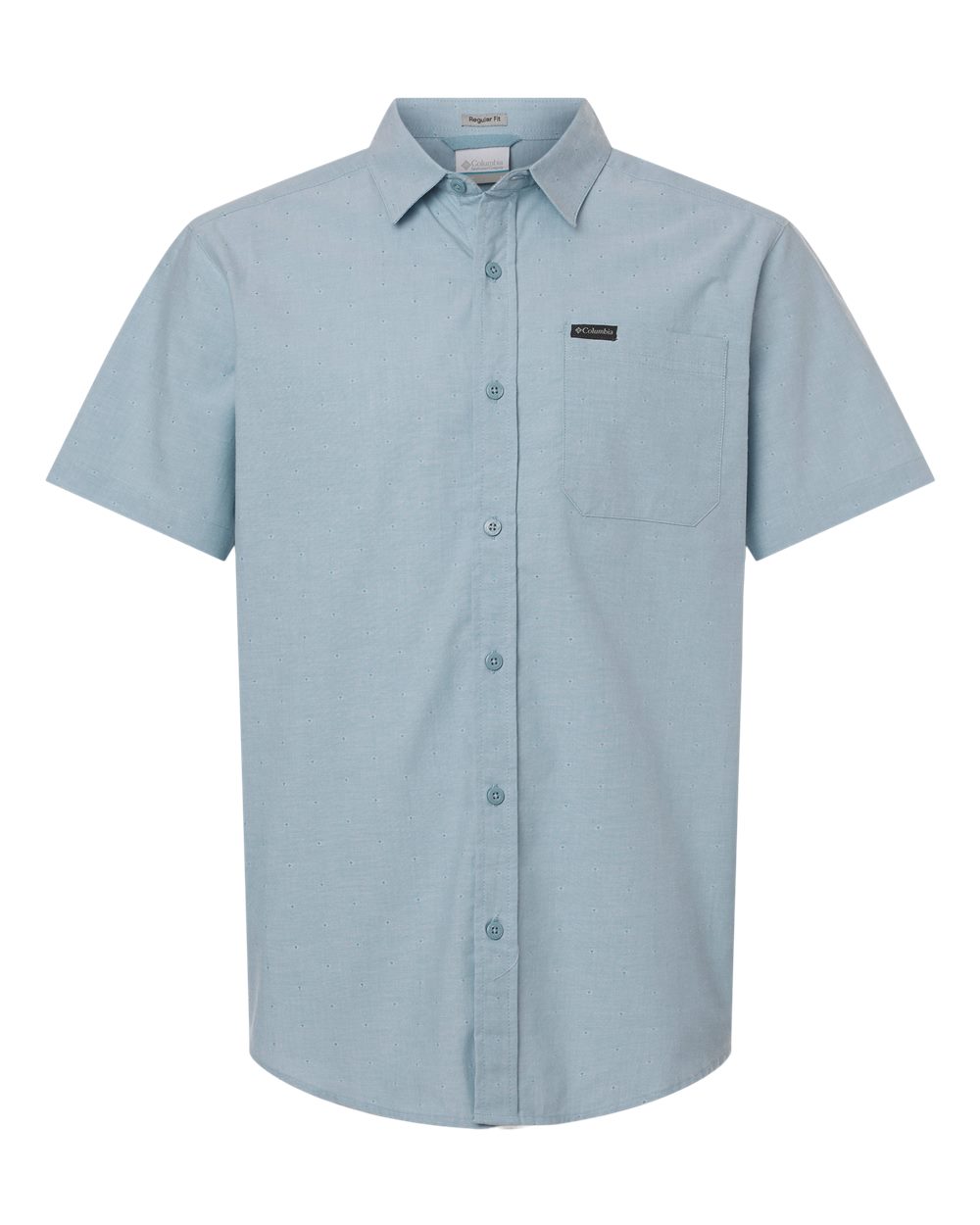 Men's Rapid Rivers Novelty Short Sleeve Shirt - Ripple Blue