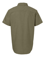 Men's Rapid Rivers Novelty Short Sleeve Shirt - Stone Green