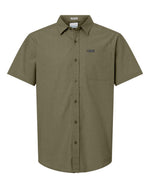 Men's Rapid Rivers Novelty Short Sleeve Shirt - Stone Green