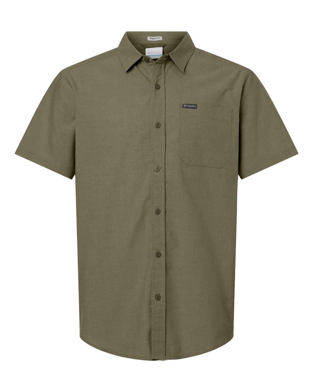 Men's Rapid Rivers Novelty Short Sleeve Shirt - Stone Green