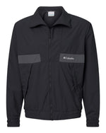 Men's Spire Valley Windbreaker - Black/ Shark