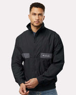 Men's Spire Valley Windbreaker - Black/ Shark