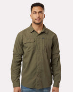 Men's Skien Valley Pocket Shirt - Stone Green