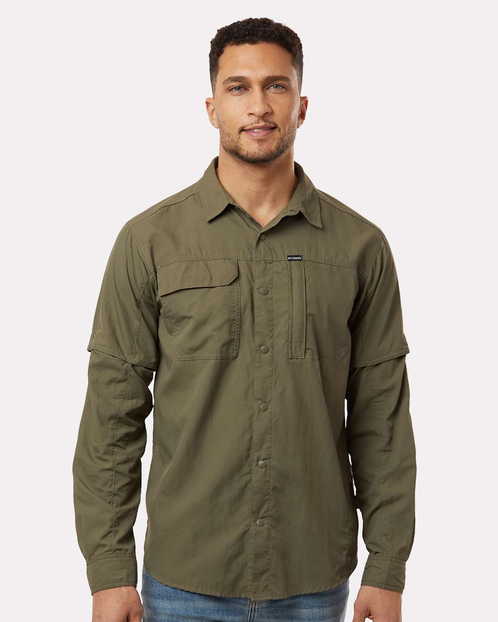 Men's Skien Valley Pocket Shirt - Stone Green