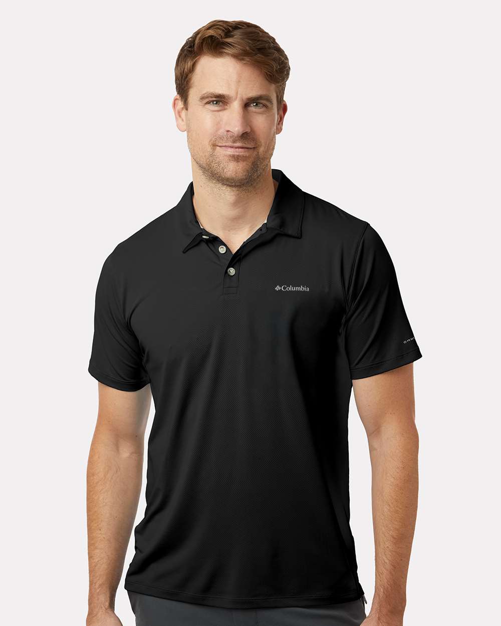 Men's Tech Trail Utility Polo - Black
